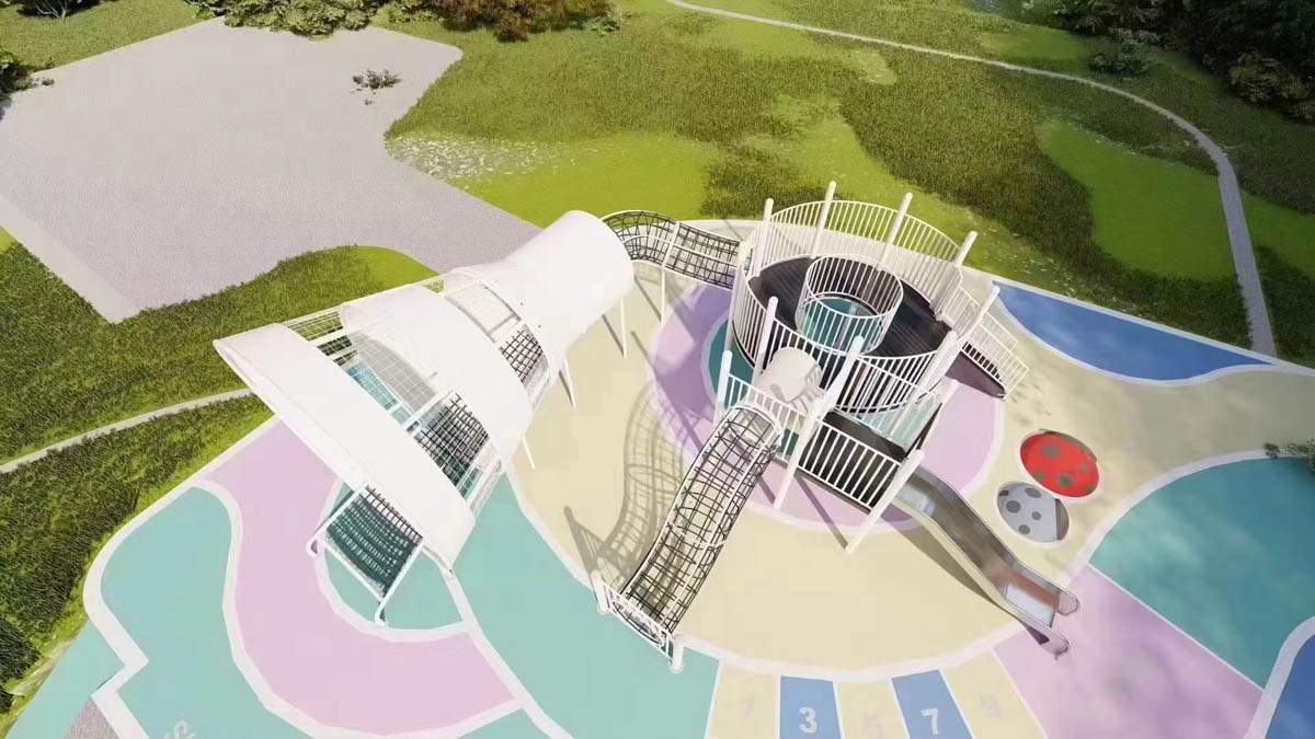 幼（yòu）兒（ér）園非（fēi）標滑梯