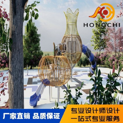 塑料（liào）滑梯