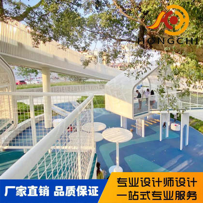 景觀廊橋組合滑梯