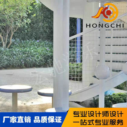 景觀廊橋組合滑梯