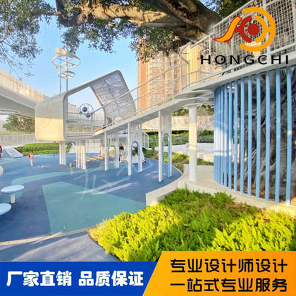 景觀（guān）廊橋組合滑梯