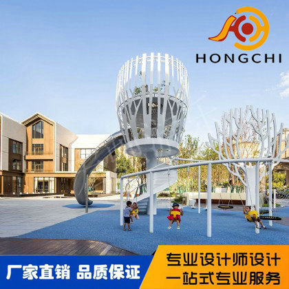 不（bú）鏽鋼滑梯